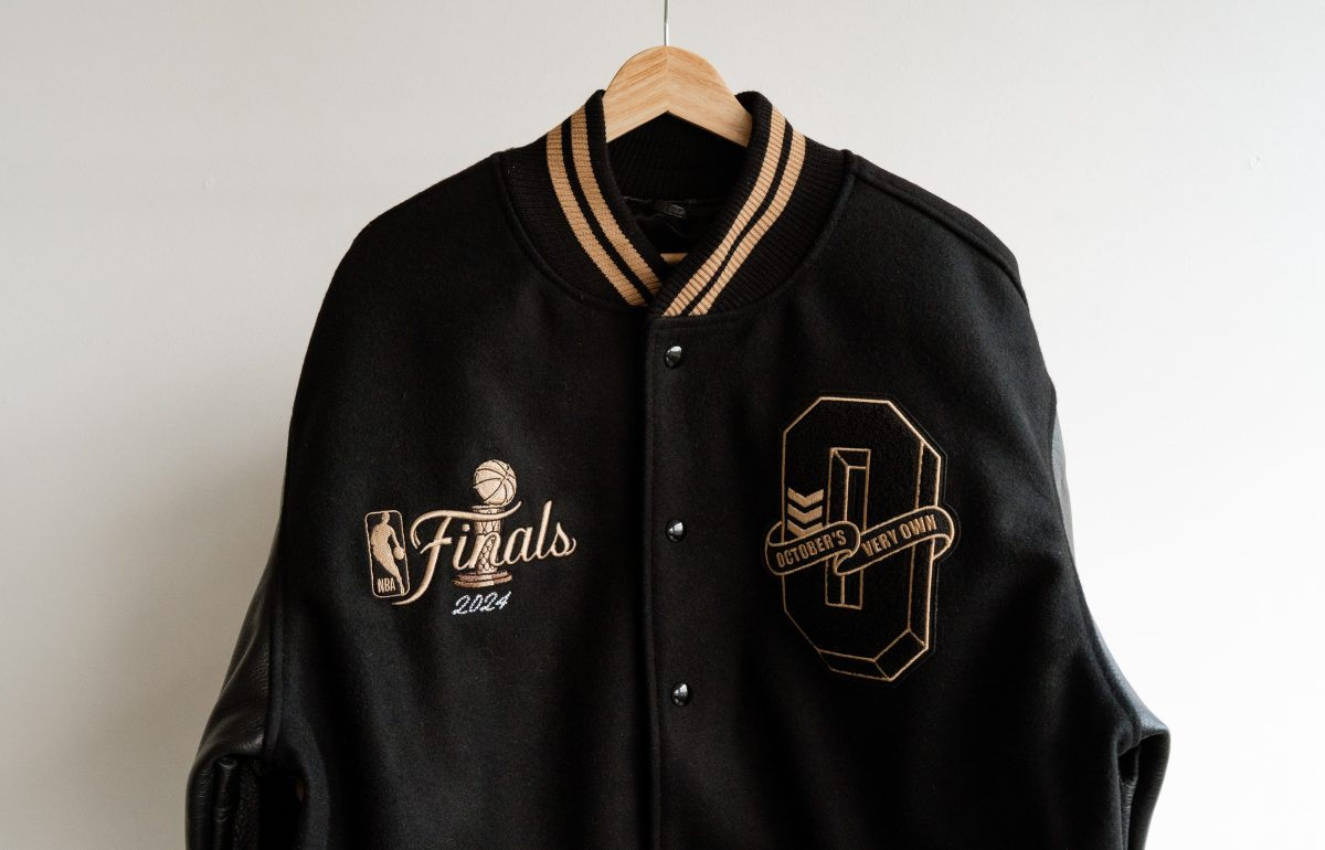Drake Reveals Bound Blend OVO x ESPN Varsity Jacket for 2024 NBA Finals