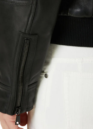 Men's Black Flight Pilot A2 Aviator Leather Jacket