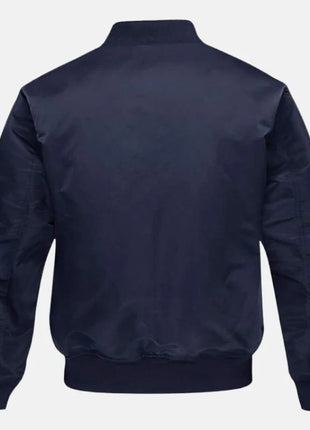 Men's Reversible Navy Blue MA-1 Bomber Jacket