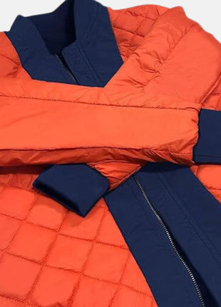 Men's Reversible Navy Blue MA-1 Bomber Jacket