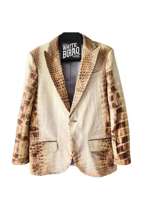 Patterned blazer 