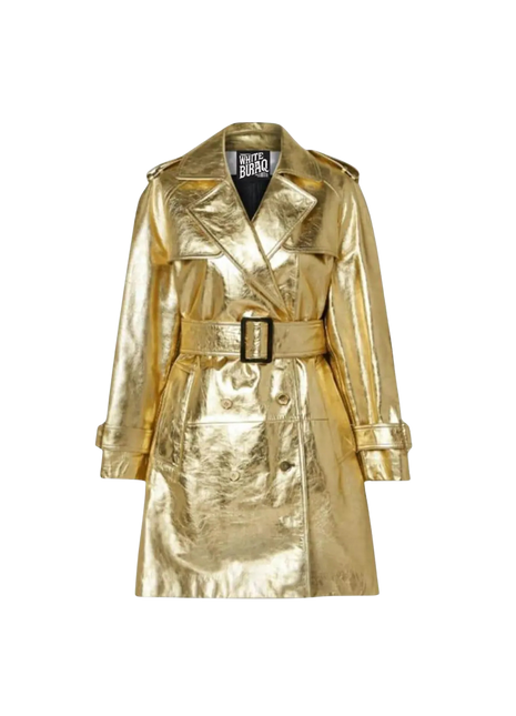 Gold Trench Coat